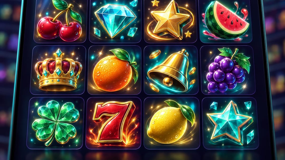 Catálogo de slots online e caça-níqueis no celular com busca e filtros